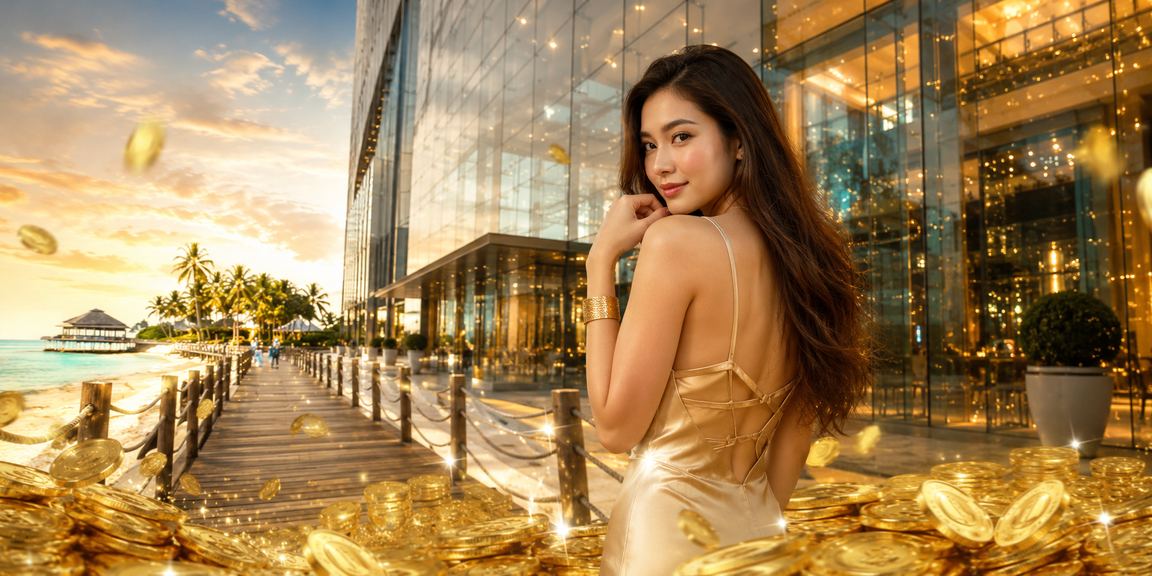 Suasana kasino dalam talian Kuala Lumpur dengan paparan permainan slot yang menarik dan berwarna-warni